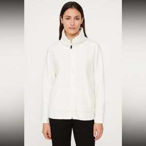 Calvin Klein Performance Cream Zip-Up Jacket